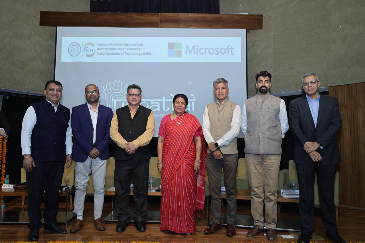 Microsoft and FITT IIT Delhi launched AI Accelerator for the advancement of the country
