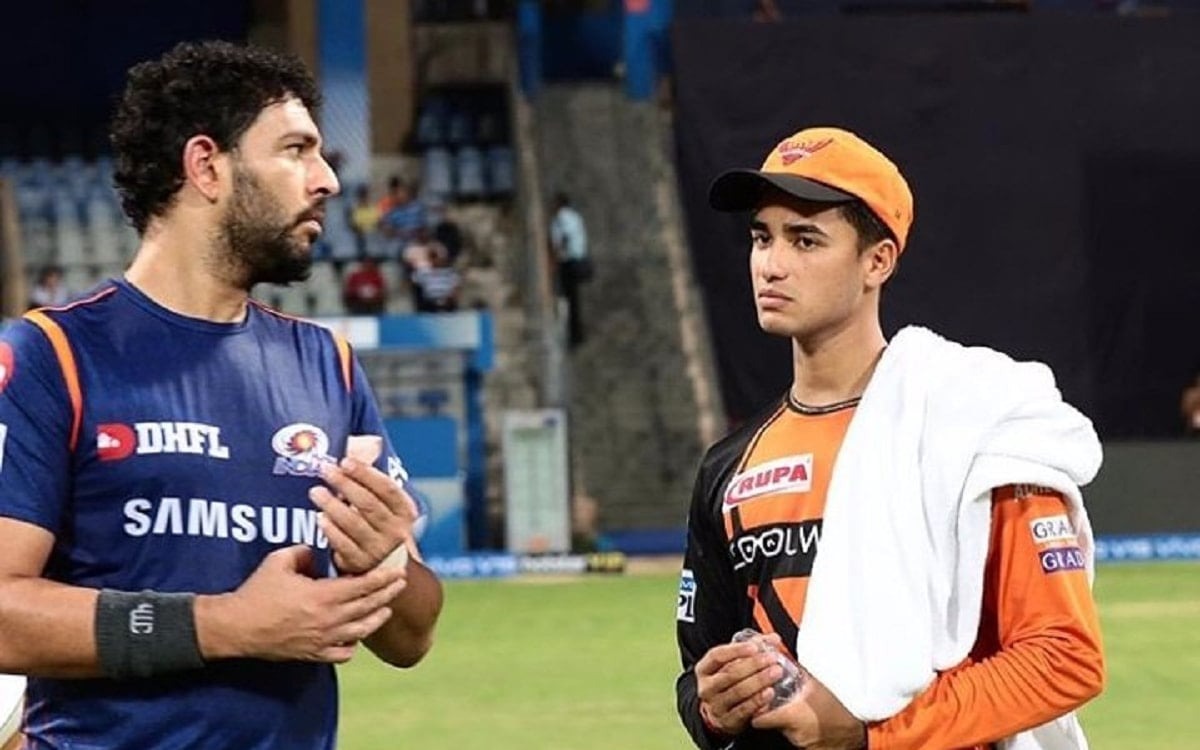 Abhishek Sharma Training With Yuvraj Singh