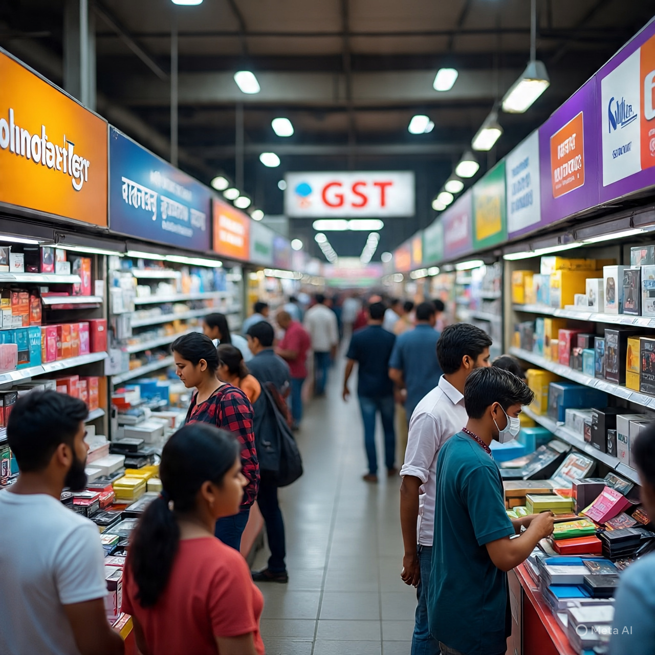 New GST slab indian market
