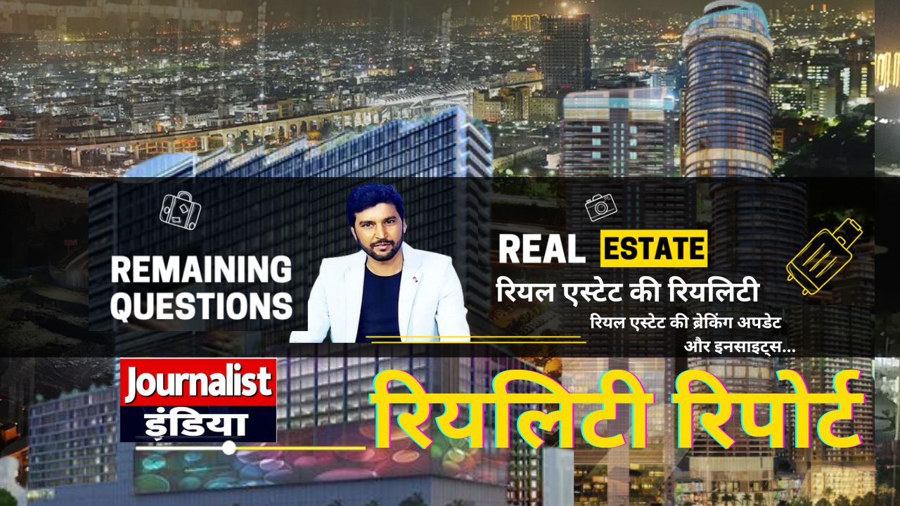 real estate news Journalist india