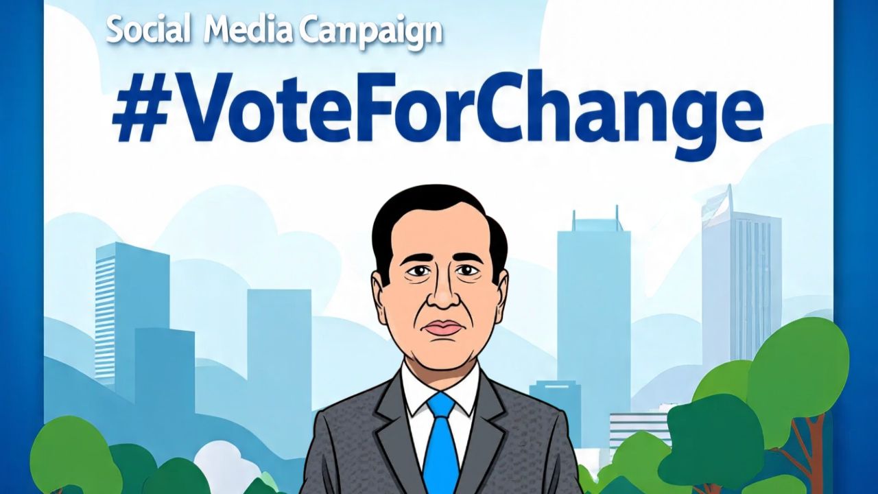 social media campaign effects in election
