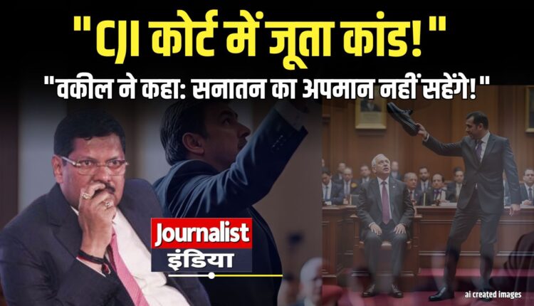 “Lawyer Attempts to Throw Shoe at CJI B.R. Gavai in Supreme Court