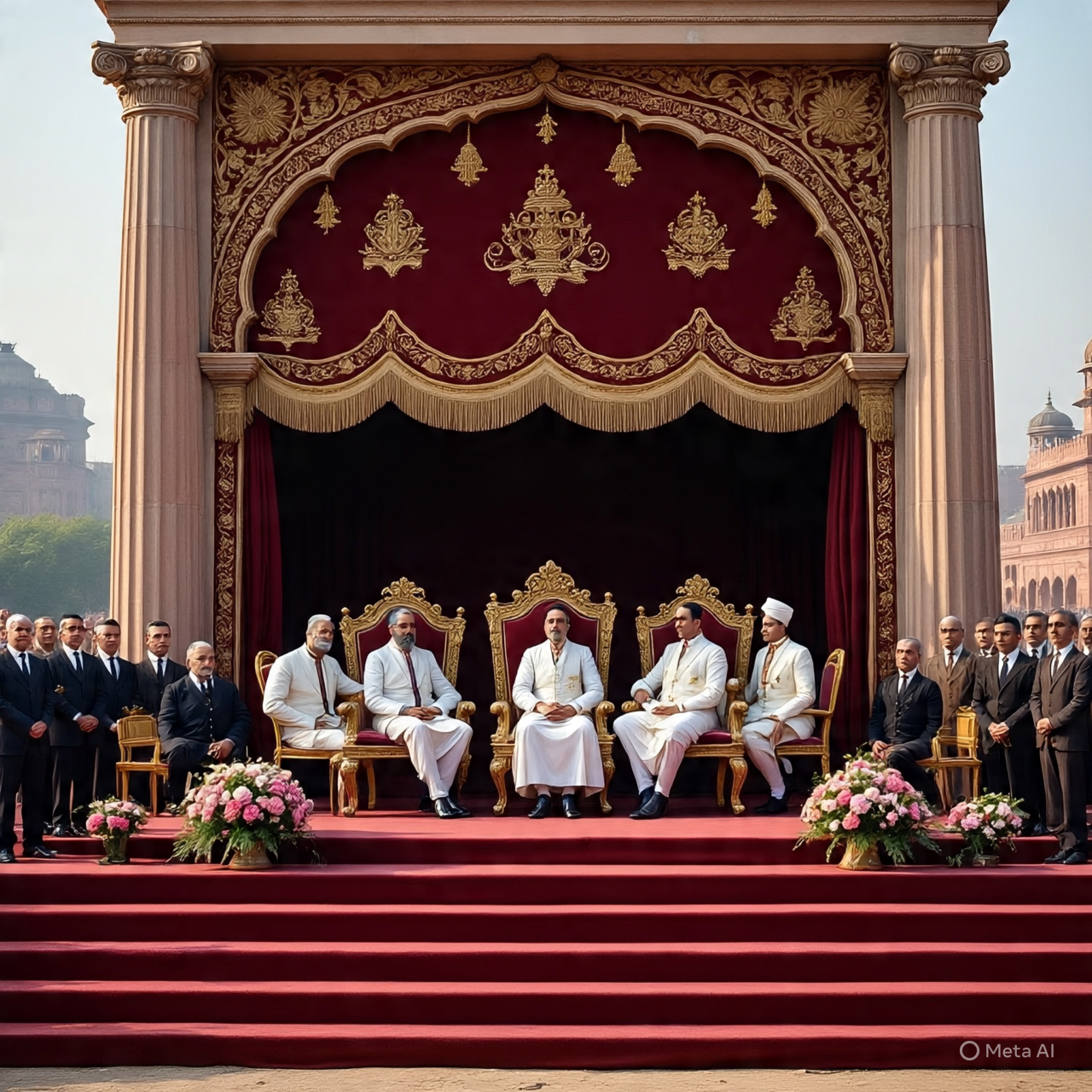 Delhi Durbar on 12 December 1911