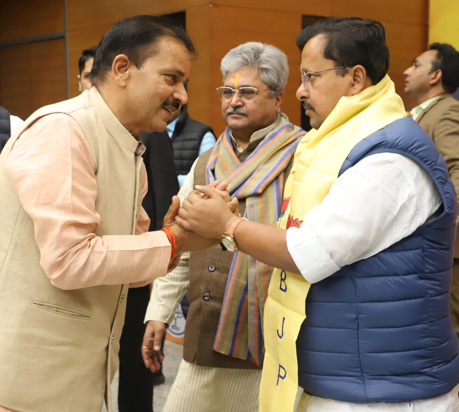 Nitin Nabin Pramod Soni meet new Delhi