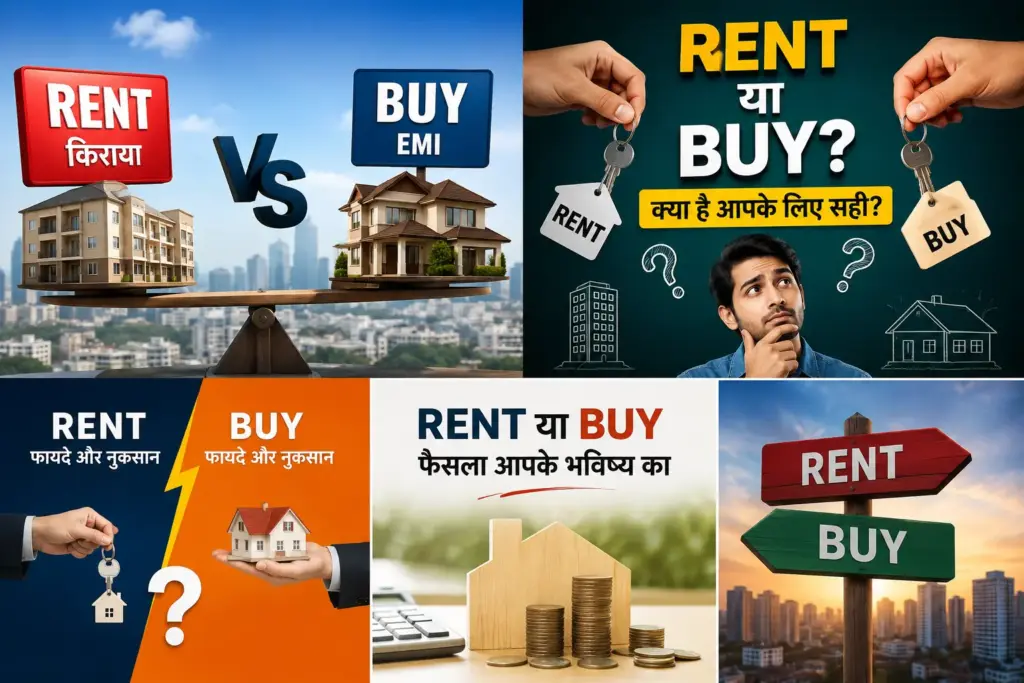 Rent or EMI कैसे लें सही निर्णय