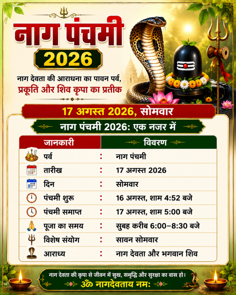 Naag Panchami 2026